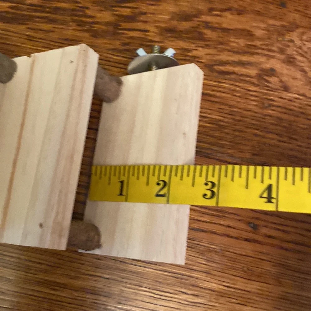 NWOT Set of Hamster Rat Small Animal Wood Bridge & Steps